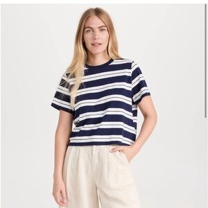 Madewell boxy cropped tee